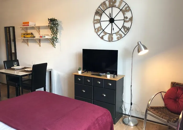 Studio Avec Balcon & Parking Gratuit - Tours Gare